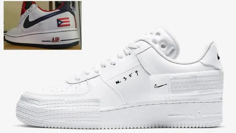 Nike cancels Puerto Rico Air Force 1s release due to controversy on shoe print Nike