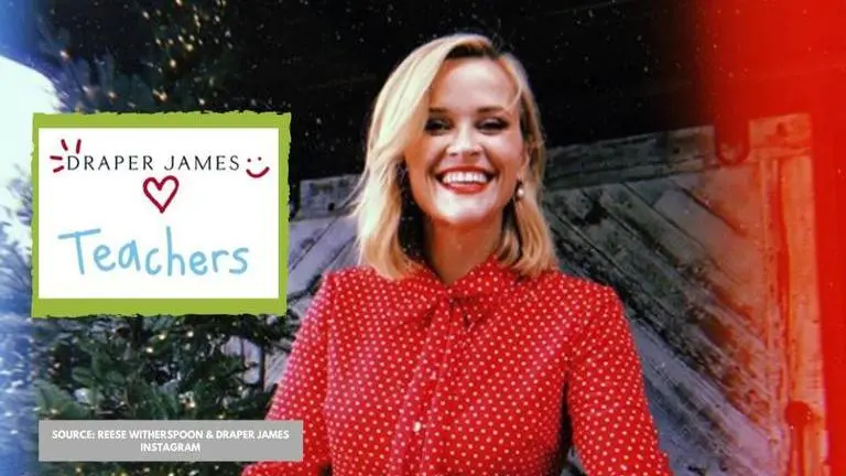 Reese Witherspoon's Draper James to give dresses to teachers as an expression of gratitude reese witherspoon