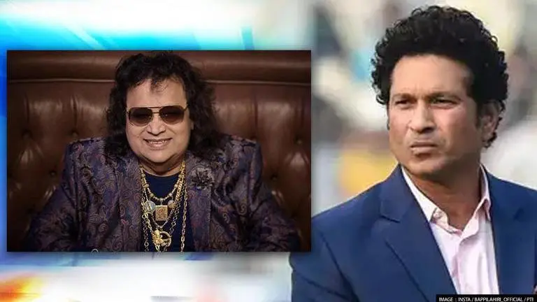 Bappi R Bappi Lahiri: When Tendulkar was hooked on to 'Yaad Aa Raha' to keep ...