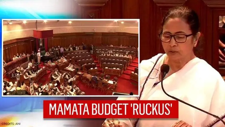 CM Mamata presents her 1st state budget; BJP raises 'Jai Shri Ram' slogans in Assembly Mamata Banerjee