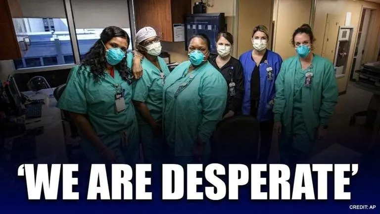 'We no longer believe you': Nurses slam French President at Paris hospital