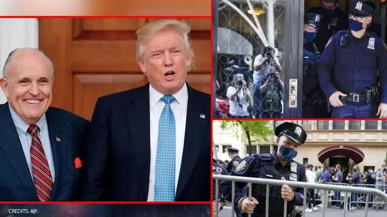 Feds raid Giuliani's home escalating criminal probe; son calls FBI raids 'disgusting' Trump