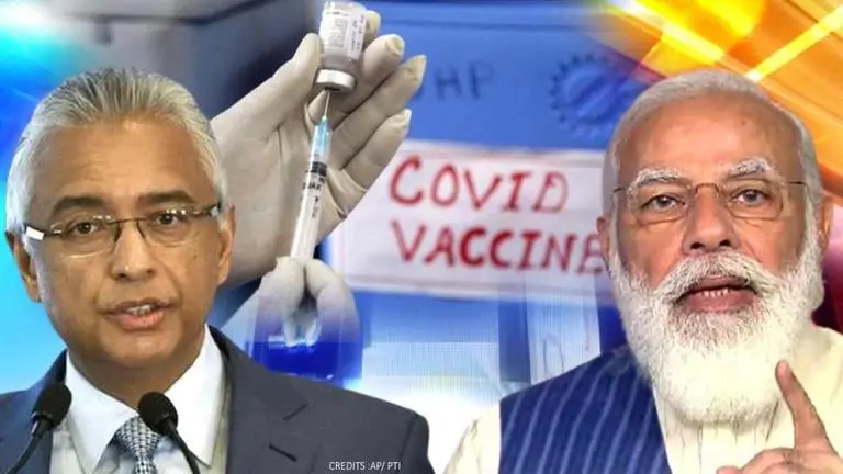 Mauritius PM Pravind Kumar Jugnauth thanks India for donating 100,000 COVID-19 vaccines AP/PTI