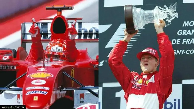 Michael Schumacher's F1 title-winning Ferrari up for auction, likely to fetch up to £8m Michael Schumacher