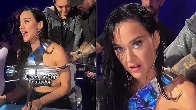 Katy Perry Suffers Wardrobe Malfunction On American Idol Set, Video Goes Viral Katy Perry