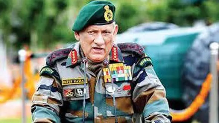 We keep ourselves away from politics, we follow govt directives: Gen Bipin Rawat General Bipin Rawat