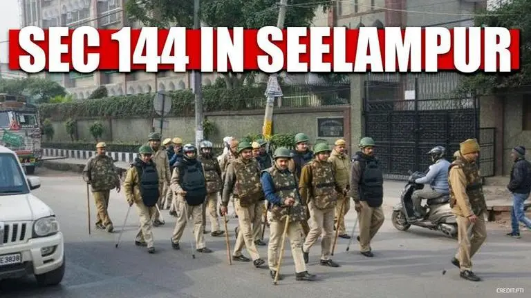 'Shut the shops, leave': Delhi Police announces Section 144 in Seelampur amid violence Section 144