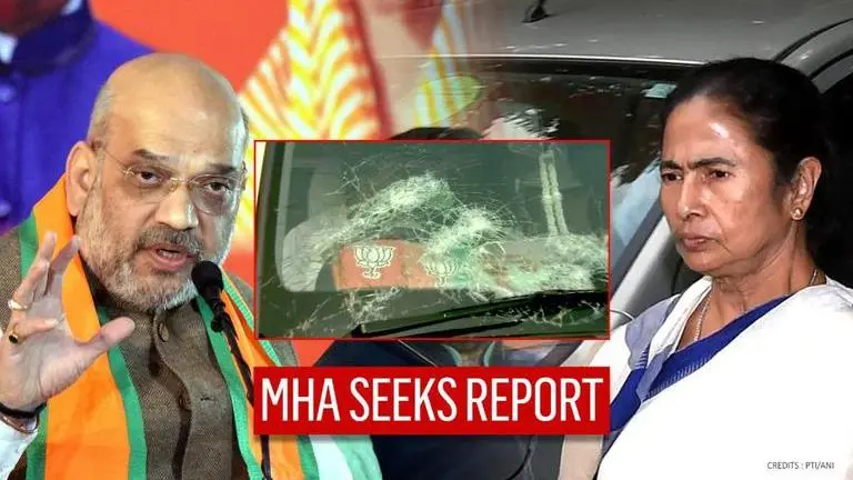 MHA seeks report from West Bengal govt over attack on JP Nadda's convoy MHA