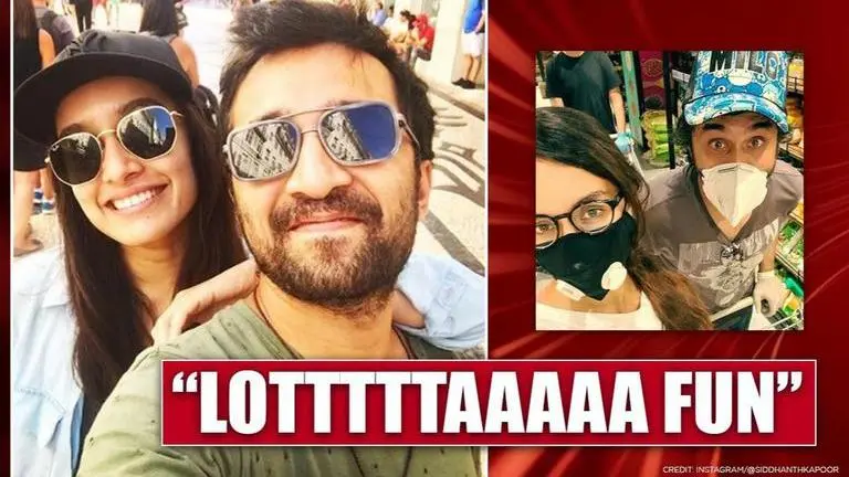 Shraddha-Siddhanth Kapoor set out for 'groceries adventure', can't contain excitement Shraddha-Siddhanth Kapoor set out for 'groceries adventure', can't contain excitement