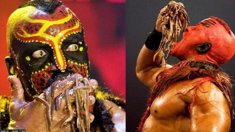 WWE wrestler Boogeyman reveals the truth about his act of eating worms WWE