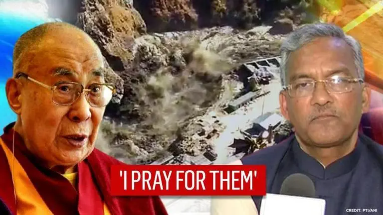 Dalai Lama expresses grief over Uttrakhand tragedy, writes to CM Trivendra Singh Rawat