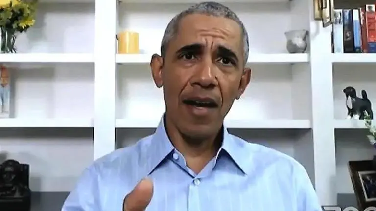 Former President Obama rallies for Georgia Dems