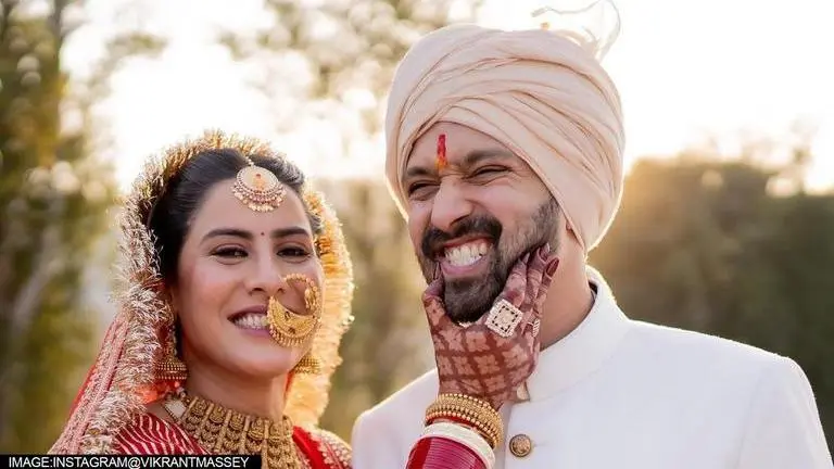 Vikrant Massey and Sheetal Thakur share exclusive pictures from their wedding on Feb 18 Vikrant Massey