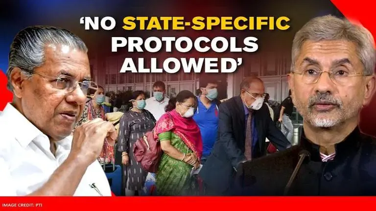 MEA nullifies Kerala's guidelines for UAE returnees: 'Can't implement state protocols' Kerala