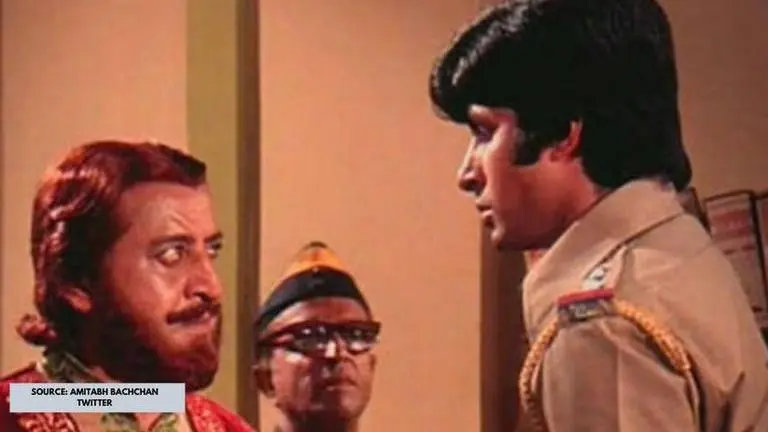Amitabh Bachchan shares intense poster of 'Zanjeer' as the cop-drama completes 47 years Amitabh Bachchan
