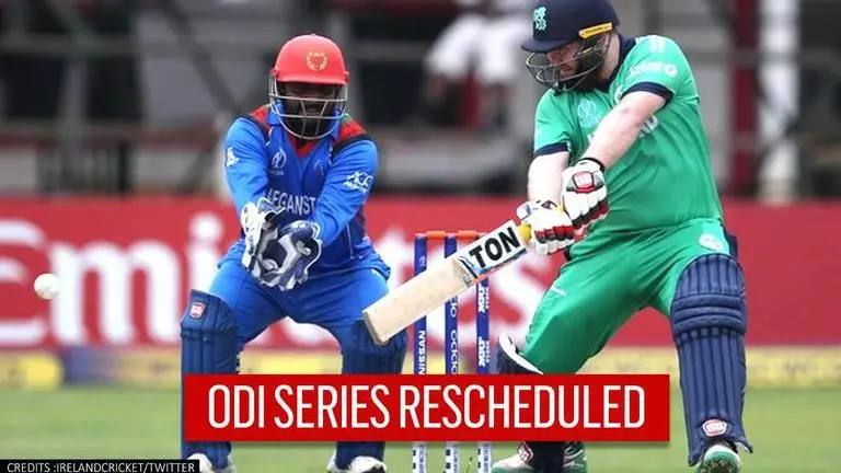 Afghanistan-Ireland ODI series rescheduled for January 21 Afghanistan