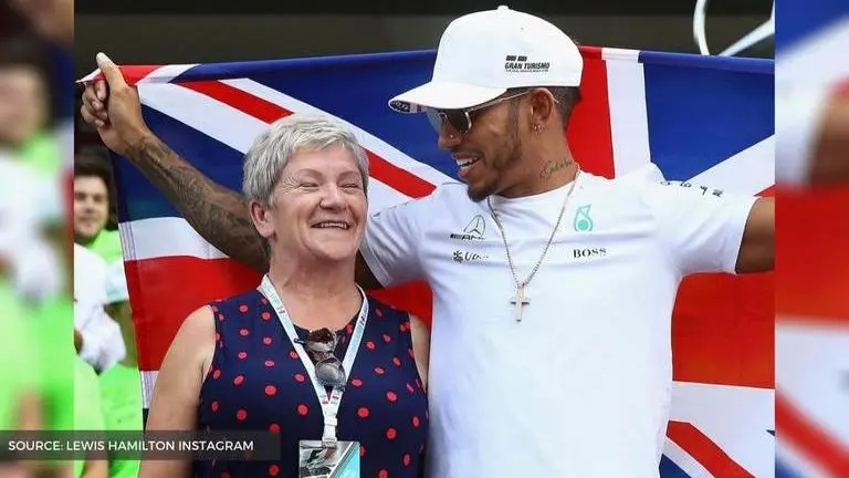Lewis Hamilton sends heartwarming message to mother on her 65th birthday, fans react lewis hamilton