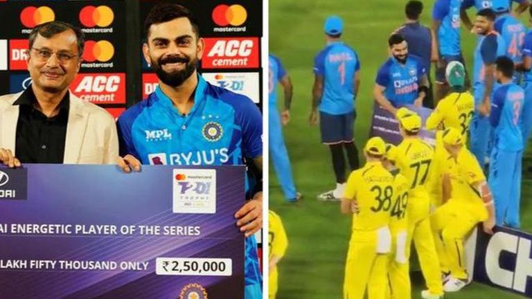 Virat Kohli S Reaction To Getting Energetic Player Award Will Leave