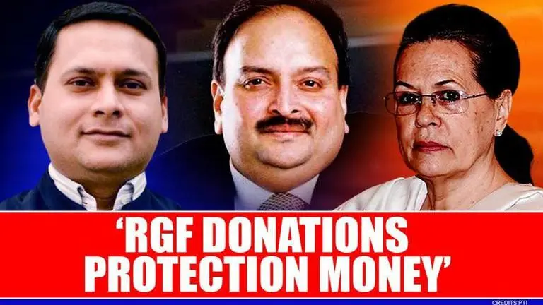 BJP's Amit Malviya alleges Cong-backed RGF receiving 'protection money' from Mehul Choksi RGF