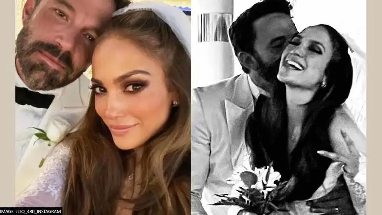 Jennifer Lopez's dreamy official wedding pictures with Ben Affleck out; take a look Jennifer Lopez