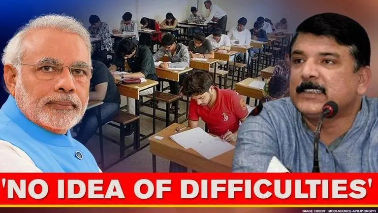 AAP MP Sanjay Singh slams Centre for conducting NEET exams: 'No idea of student troubles' Sanjay Singh