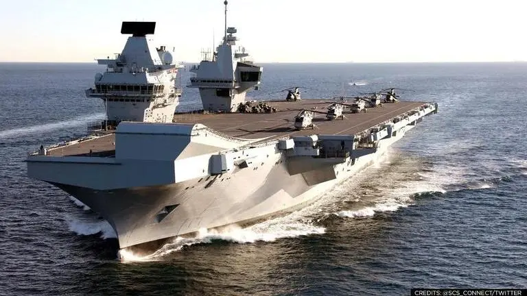 UK announces 'record size' Carrier Strike Group will set sail for Asia next month UK