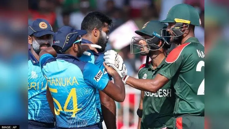SL vs BAN, T20 WC: Lahiru Kumara & Liton Das fined for breaching ICC Code of Conduct T20 World Cup