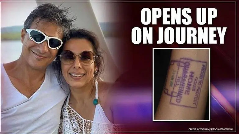 Pooja Bedi & fiance drive home to Goa, say process on way not 'acceptable' way of life Pooja Bedi & fiancee drive to Goa, says process on their way not 'acceptable' way of life