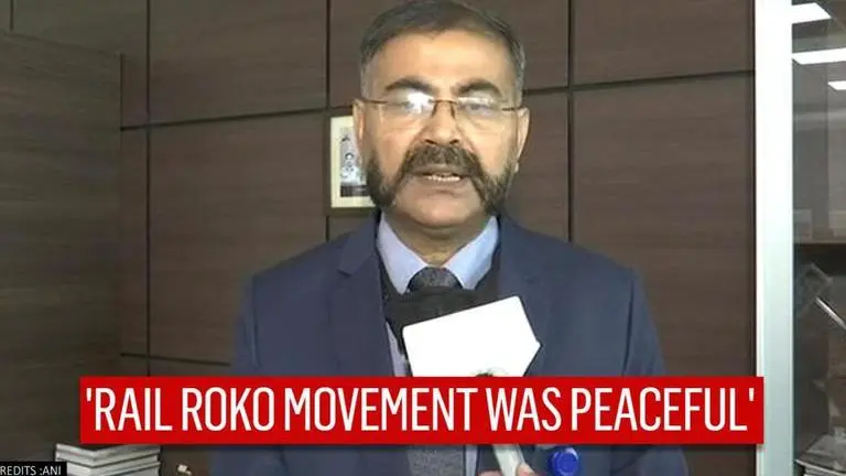 Rail Roko protest carried out in peace in U.P; Police ensured no anti-social elements: ADG 'Rail Roko movemnet was peaceful in Uttar Pradesh', says ADG Prashant Kumar