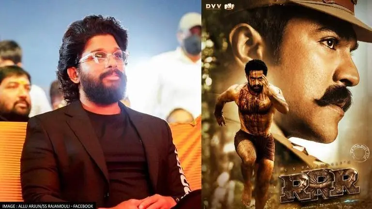 'RRR': Allu Arjun reviews SS Rajamouli's magnum opus; 'Making Indian cinema proud' Allu Arjun, Allu Arjun reviews RRR, SS Rajamouli, RRR box office collection, RRR overseas collection, RRR twitter review, RRR release date, Allu Arjun