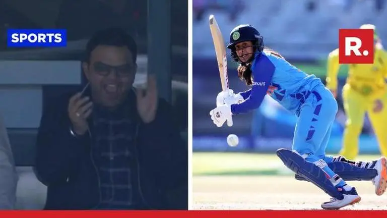 IND vs AUS: BCCI secretary Jay Shah's reaction to Jemimah Rodrigues' boundary goes viral Jay Shah