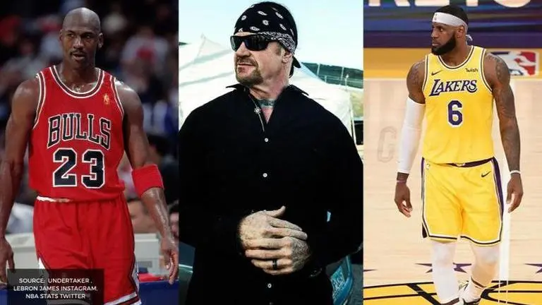 The Undertaker chooses Michael Jordan over LeBron James as his NBA GOAT Undertaker