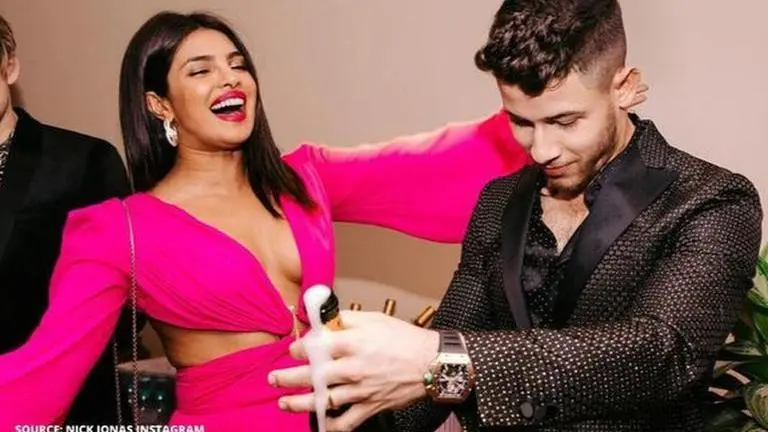 Priyanka Chopra & Nick Jonas land in Mumbai ahead of 'Citadel' release; see pics Priyanka Chopra
