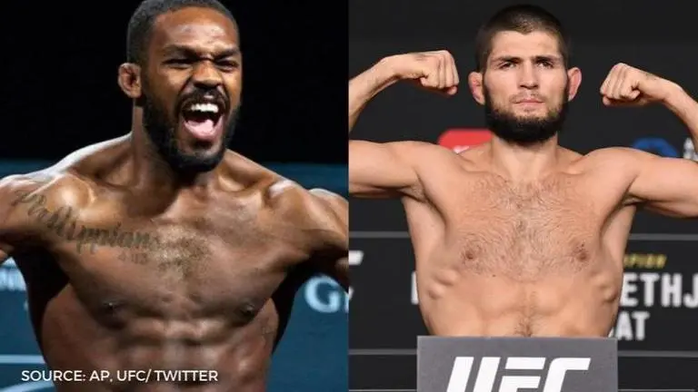 Jon Jones takes a shot at Khabib Nurmagomedov, claims he’s The GOAT, not Khabib jon jones