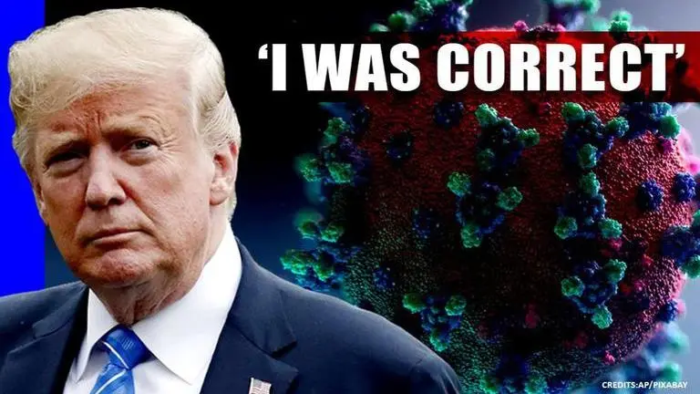 'Intelligence has reported to me that I was correct': US President Trump on Covid handling COVID-19