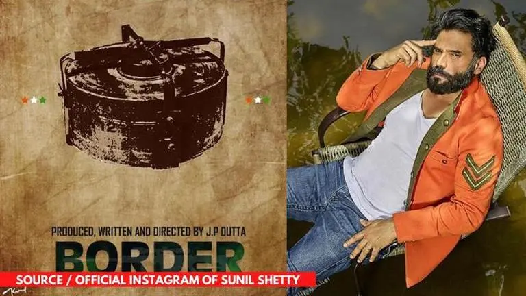 Suniel Shetty's 'Border' completes 23 years, actor shares a fan-made poster Suniel Shetty
