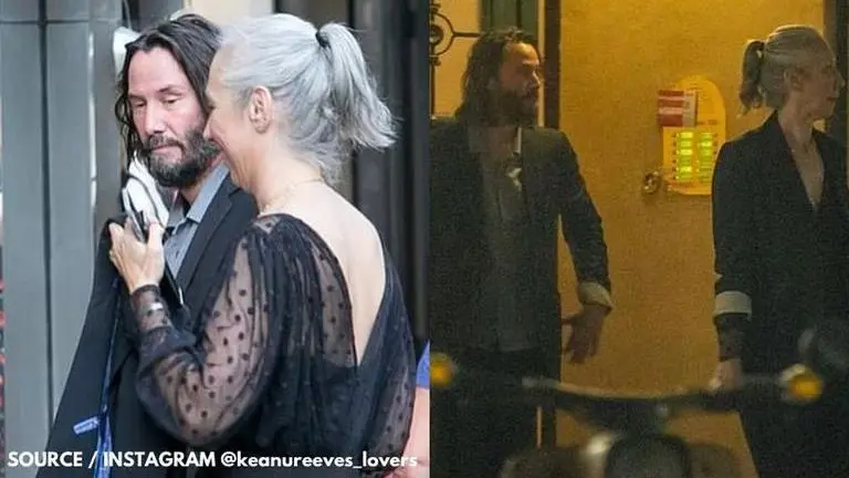 Keanu Reeves and Alexandra Grant snapped in Berlin as 'Matrix 4' resumes shoot; See pics Keanu Reeves