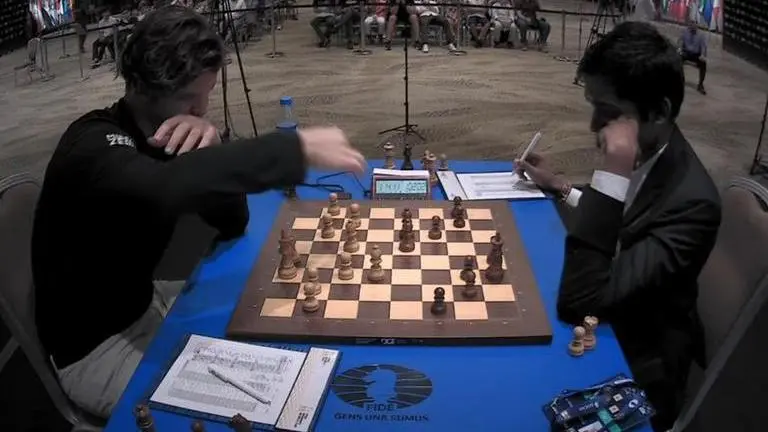 'I didn't really think that he would go for a quick draw but...': Praggnanandhaa surprised by Magnus Carlsen R Praggnanandhaa