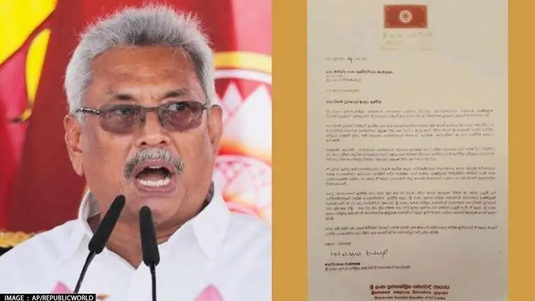Ex-Sri Lankan president Rajapaksa defends himself in resignation letter: 'Served motherland to best of my ability'