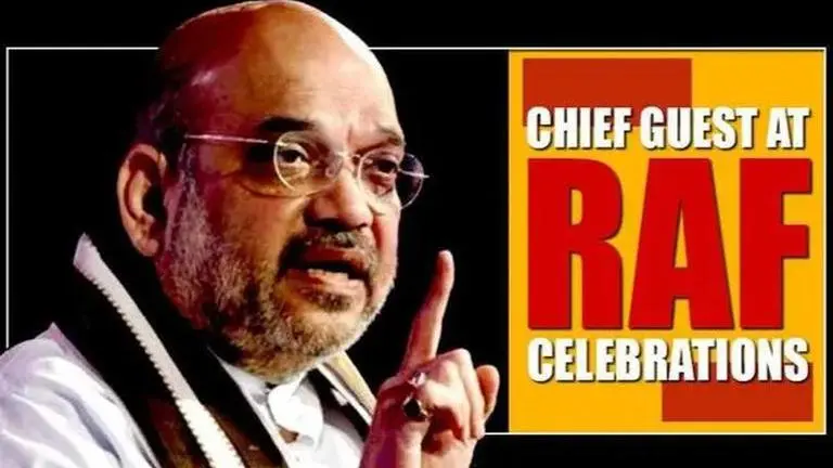Amit Shah to be the Chief Guest at the anniversary celebrations of RAF Amit Shah