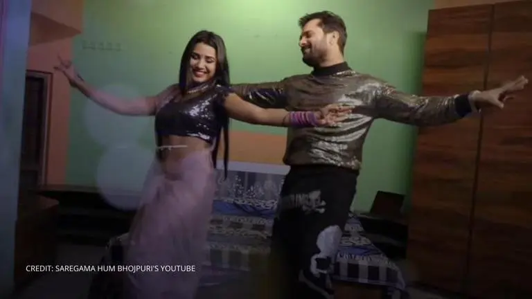 Khesari Lal Yadav premieres his New Year song 'Dhamaka Hoi Aara Mein', fans shower love Khesari Lal Yadav