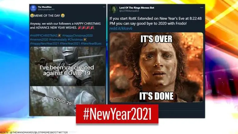 Netizens bid goodbye to 'catastrophic' 2020 with hilarious memes Netizens bid goodbye to 'catastrophic' 2020 with hilarious memes