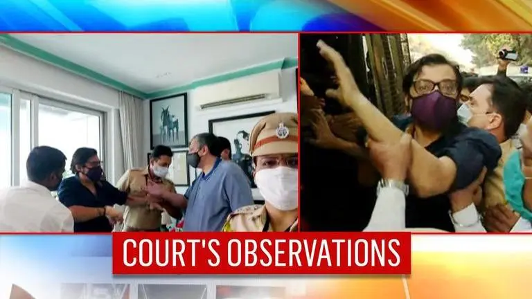 Three blistering observations by Alibag court as it denied police custody of Arnab Goswami Arnab Goswami