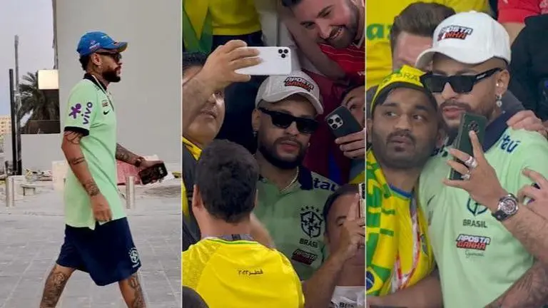 World Cup, Neymar, Brazil, Neymar's doppelganger, Neymar's impersonator, FIFA World Cup 2022, Qatar World Cup, Neymar injury