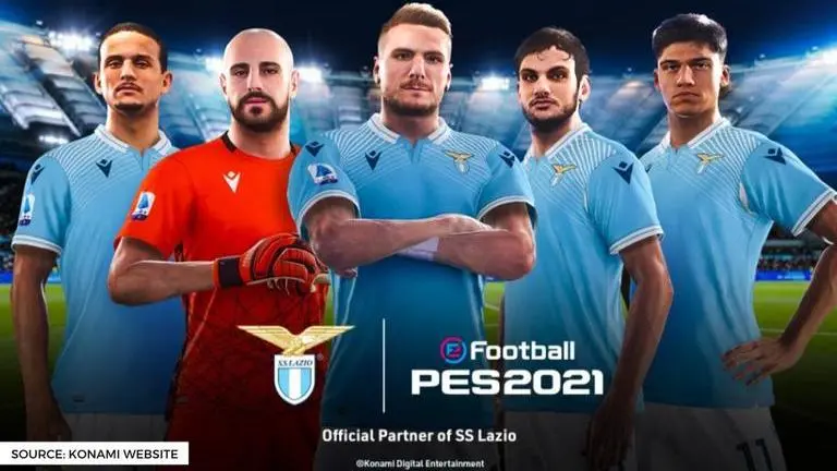 Serie A side Lazio announce partnership with KONAMI in eFootball PES 2021 Serie A