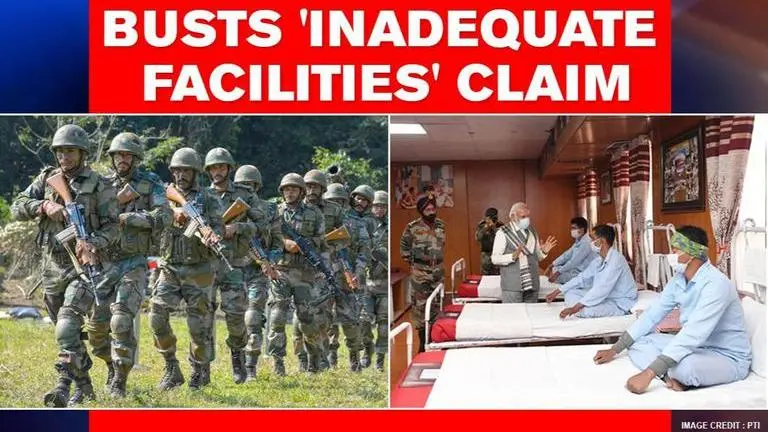 Indian Army busts claims of 'inadequate facilities' in Leh Hospital where PM met jawans Indian Army
