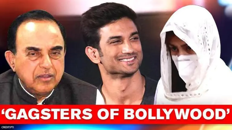 'Gagsters of B'wood': Swamy slams people who wish to sabotage Sushant's death probe Subramanian Swamy