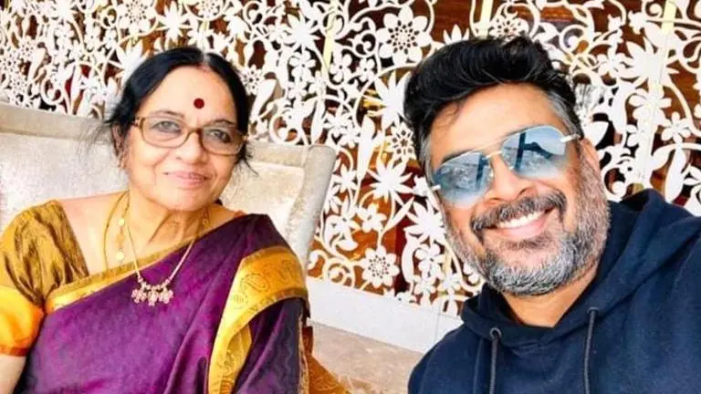 R Madhavan delighted to travel with his mother after 3 years; duo pose for smiling selfie R Madhavan
