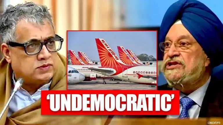Trinamool's Derek O'Brien writes to Aviation Min over Air India's 'arbitrary' LWP scheme TMC