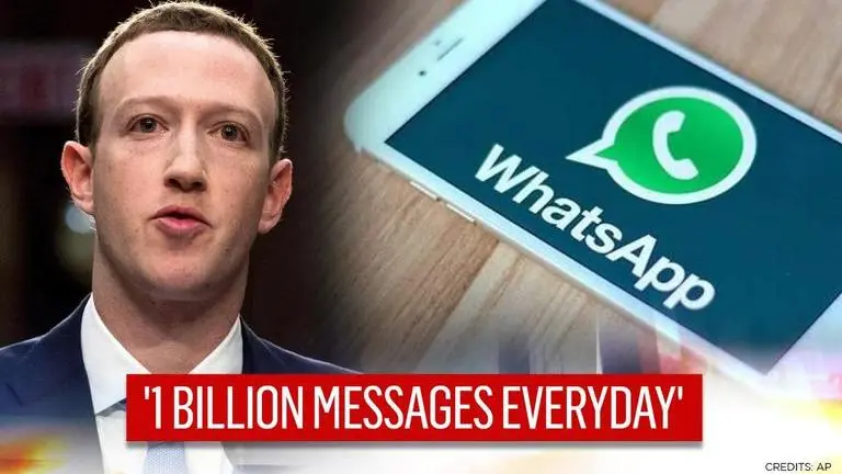 WhatsApp delivers over 100 billion messages daily, says Mark Zuckerberg WhatsApp delivers over 100 billion messages daily, says Mark Zuckerberg